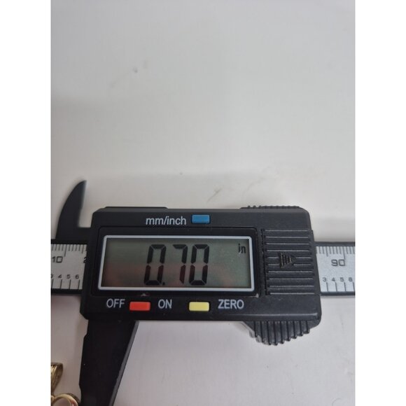 Caspian International 1/4ct Diamond Heart Pendant 10k Yellow Gold 2.2g - Picture 12 of 12